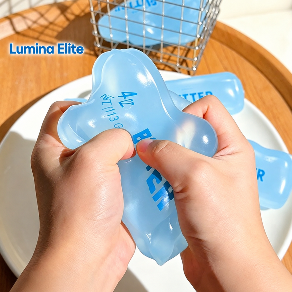 Lumina Elite Butter Squishy Toy – 5.5-Inch Novelty Squeeze-V