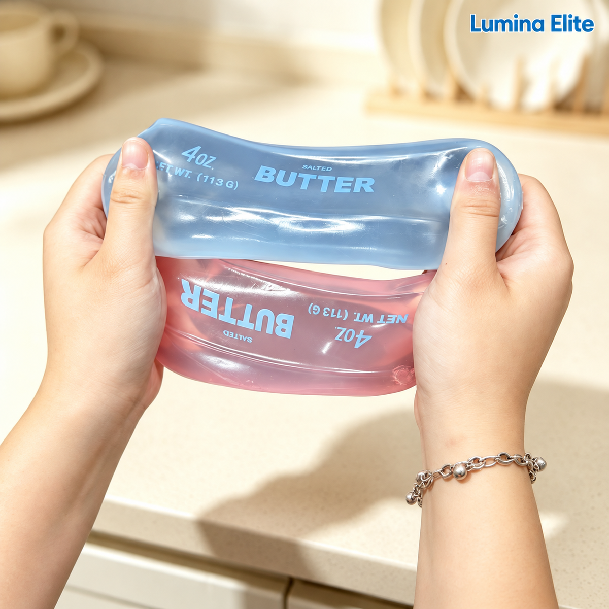 Lumina Elite Butter Squishy Toy – 5.5-Inch Novelty Squeeze-V