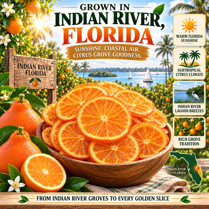 Royal Honeybell Orange Slices – Premium Dried Citrus Wellness Snack-WH