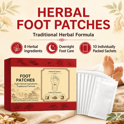 Herbal Foot Patches – Overnight Relaxing Foot Care Patches-Zuckerberg