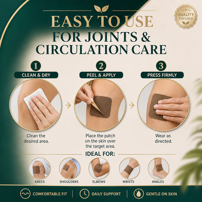 Move Freely Again | Targeted Comfort for Stiff Joints, Cold Hands & Heavy Steps-YH