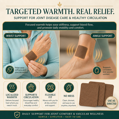 Move Freely Again | Targeted Comfort for Stiff Joints, Cold Hands & Heavy Steps-YH