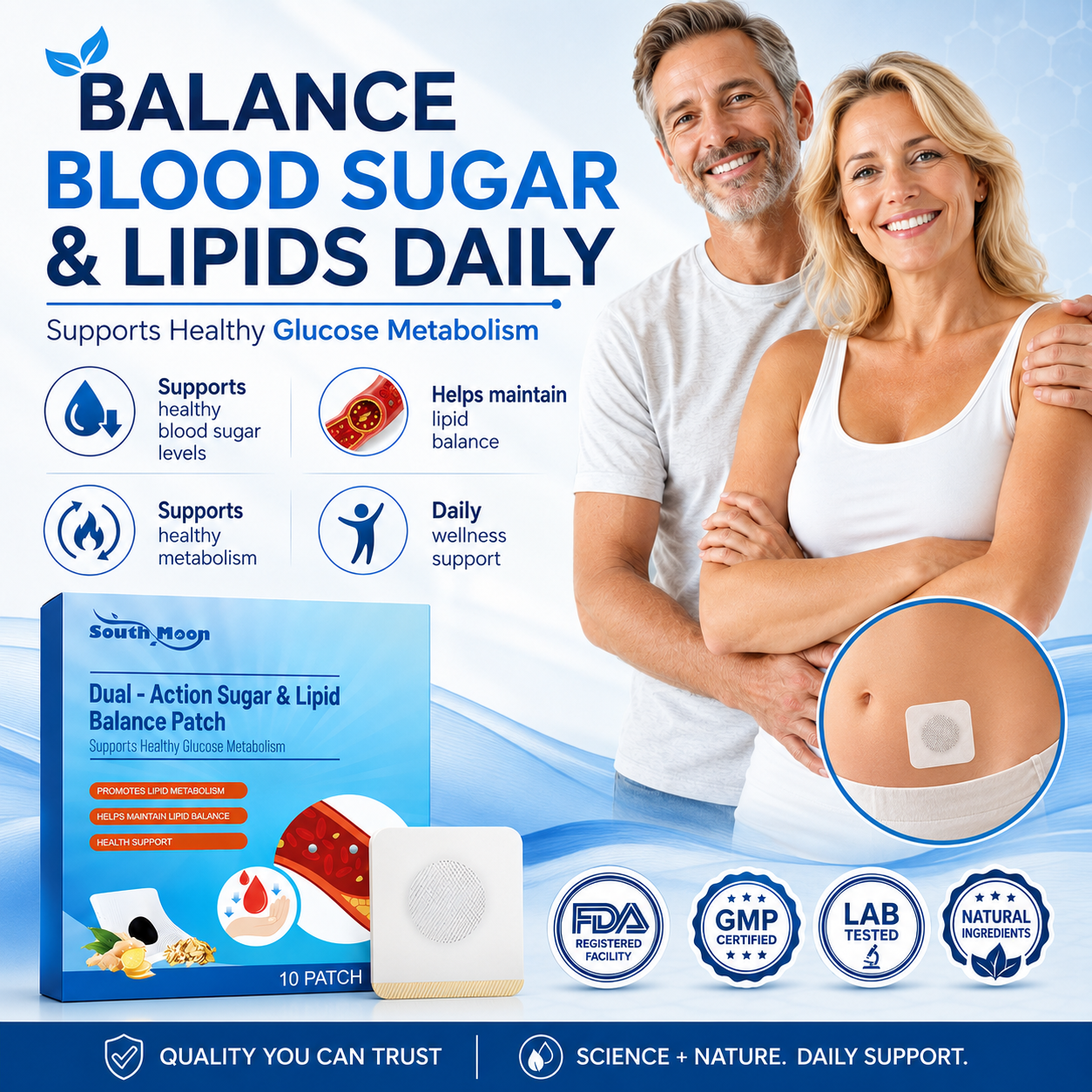 Daily Metabolic Wellness Support | Botanical Nighttime Routine for Glucose & Lipid Balance-YH