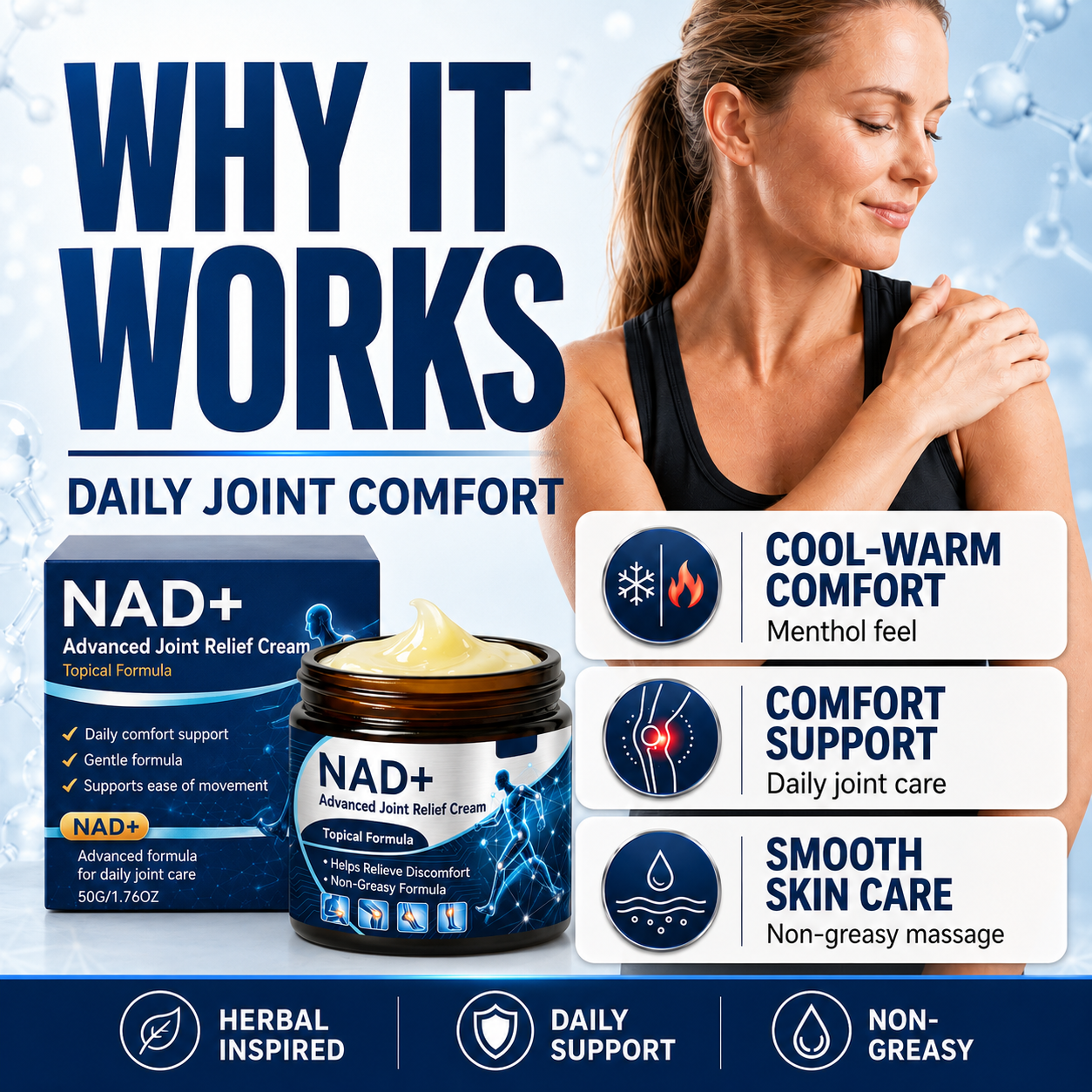 Move Freely Again | Everyday Comfort for Knees, Back & Shoulders-YH