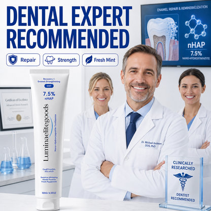 7.5% nHAP Enamel Strengthening Toothpaste | Helps Reinforce Weak Enamel, Smooth Surface Stains & Support a Brighter Smile-Zuckerberg