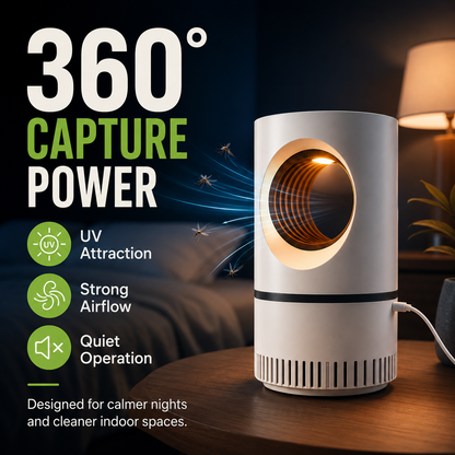 360° Suction UV Mosquito Trap-Zuckerberg