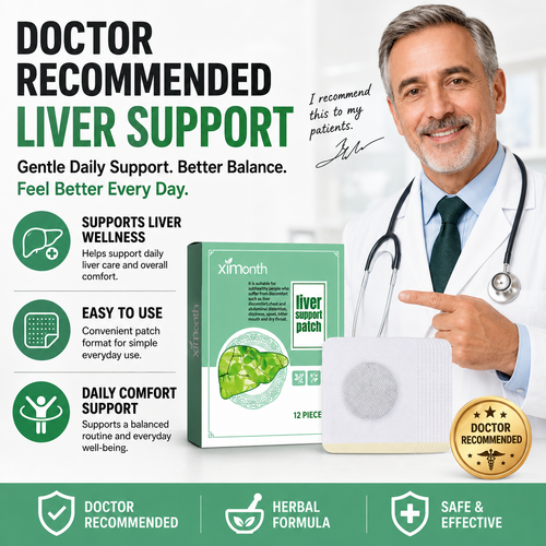 🌙 Liver Support Patch — Detox Your Liver While You Sleep-Zuckerberg