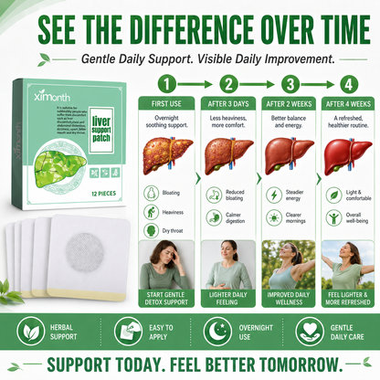 🌙 Liver Support Patch — Detox Your Liver While You Sleep-Zuckerberg