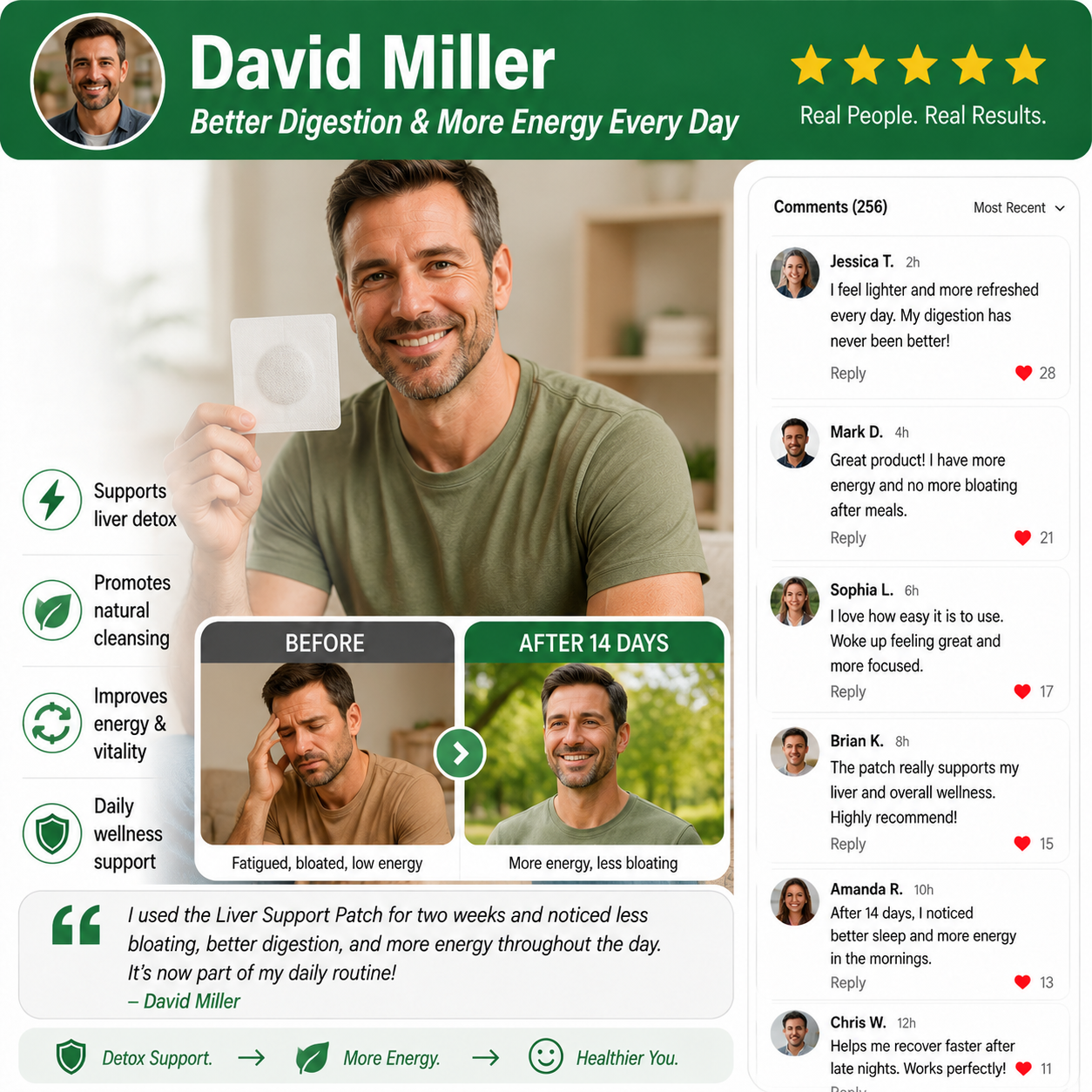 🌙 Liver Support Patch — Detox Your Liver While You Sleep-Zuckerberg