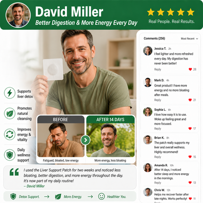 🌙 Liver Support Patch — Detox Your Liver While You Sleep-Zuckerberg