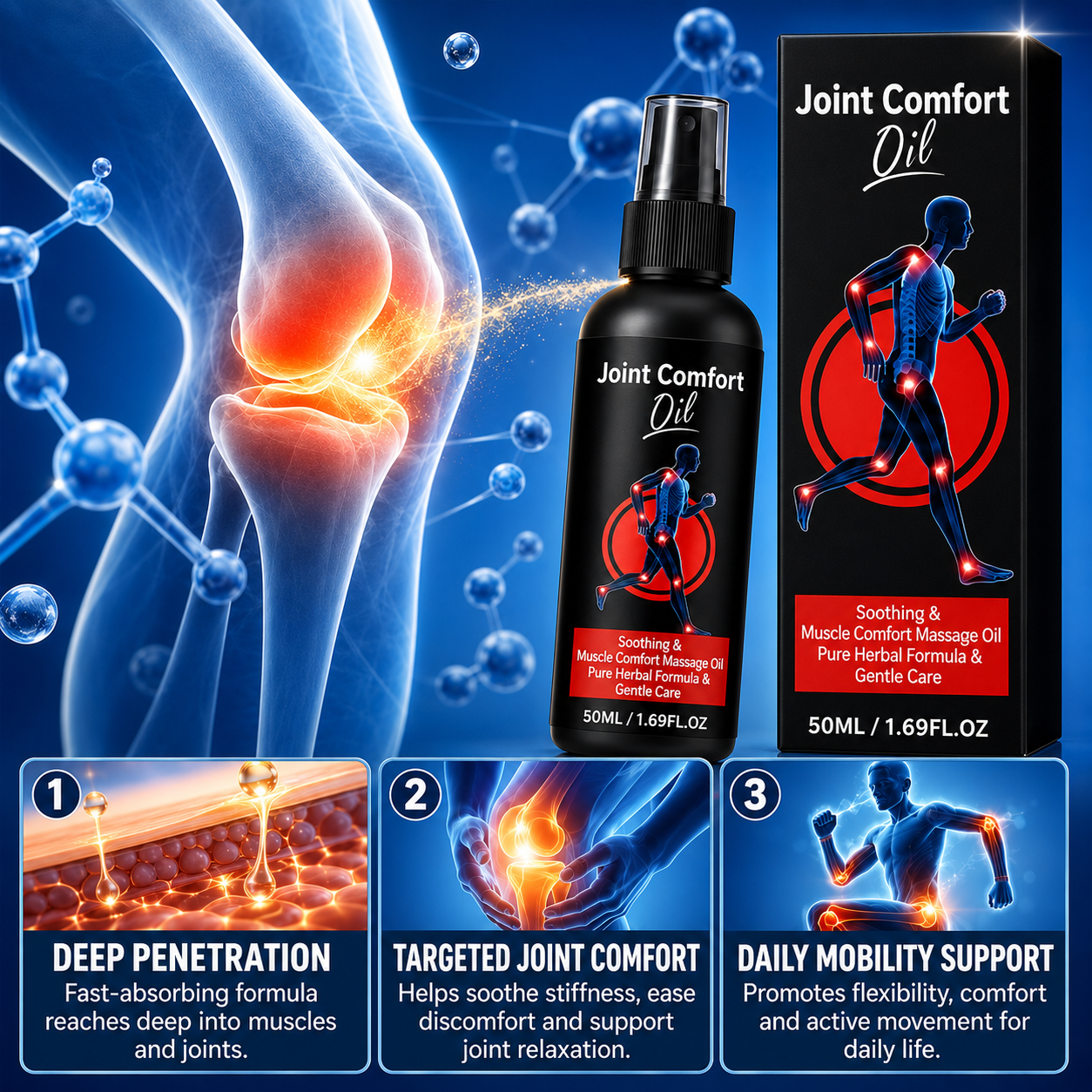 Move Freely Again | Everyday Comfort for Knees, Back & Shoulders-YH