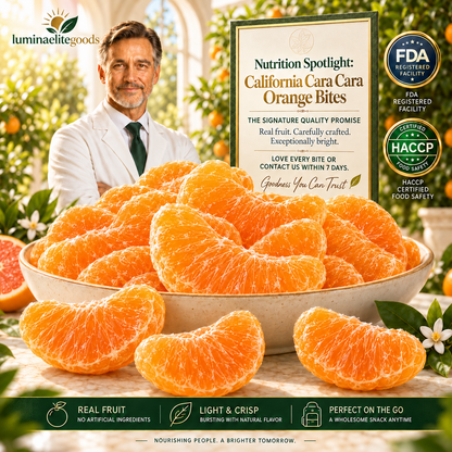 California Cara Cara Orange Bites – Healthy, Soft, Chewy & Naturally Sweet-WH